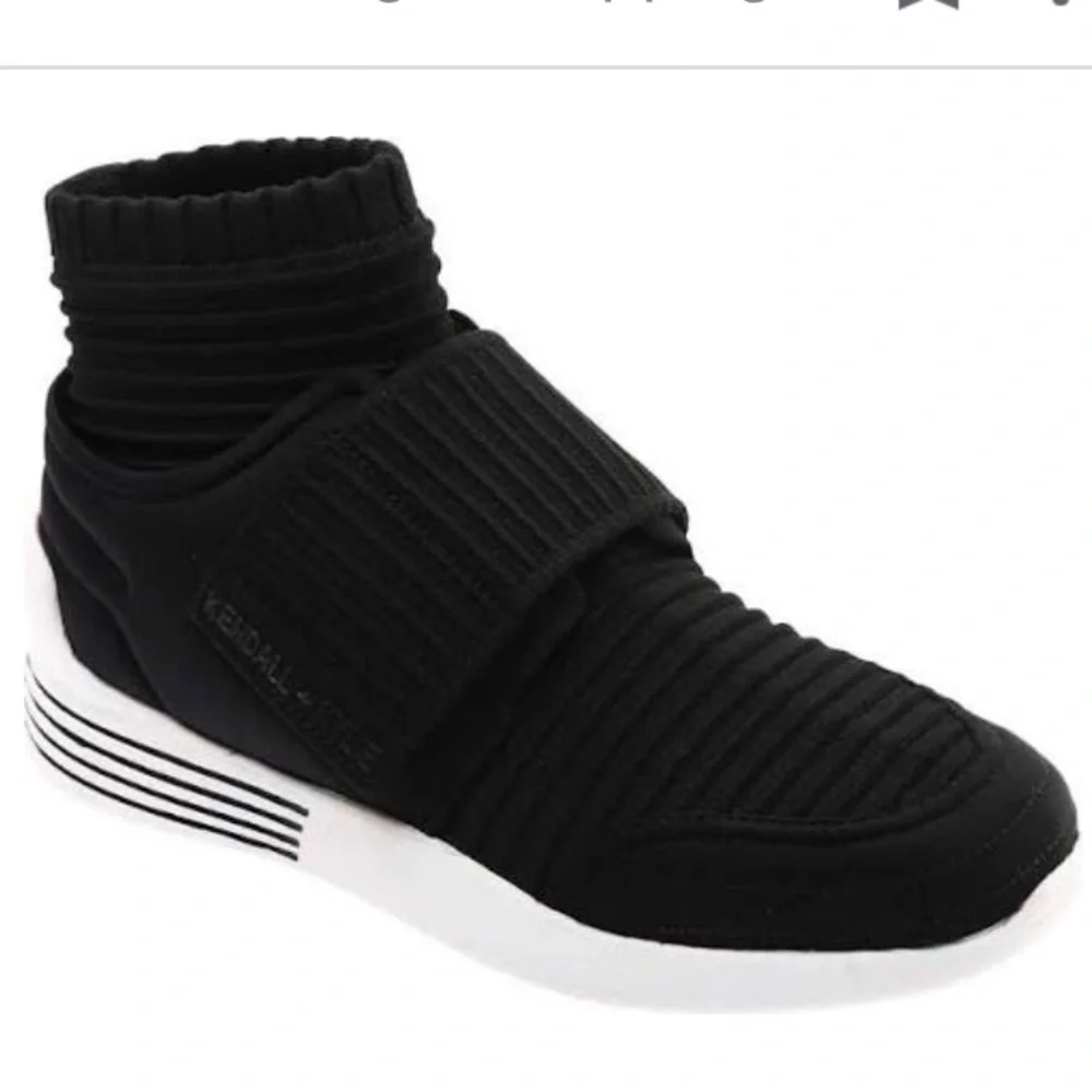 Kendall+Kylie black high top sneakers - Picture 1 of 5